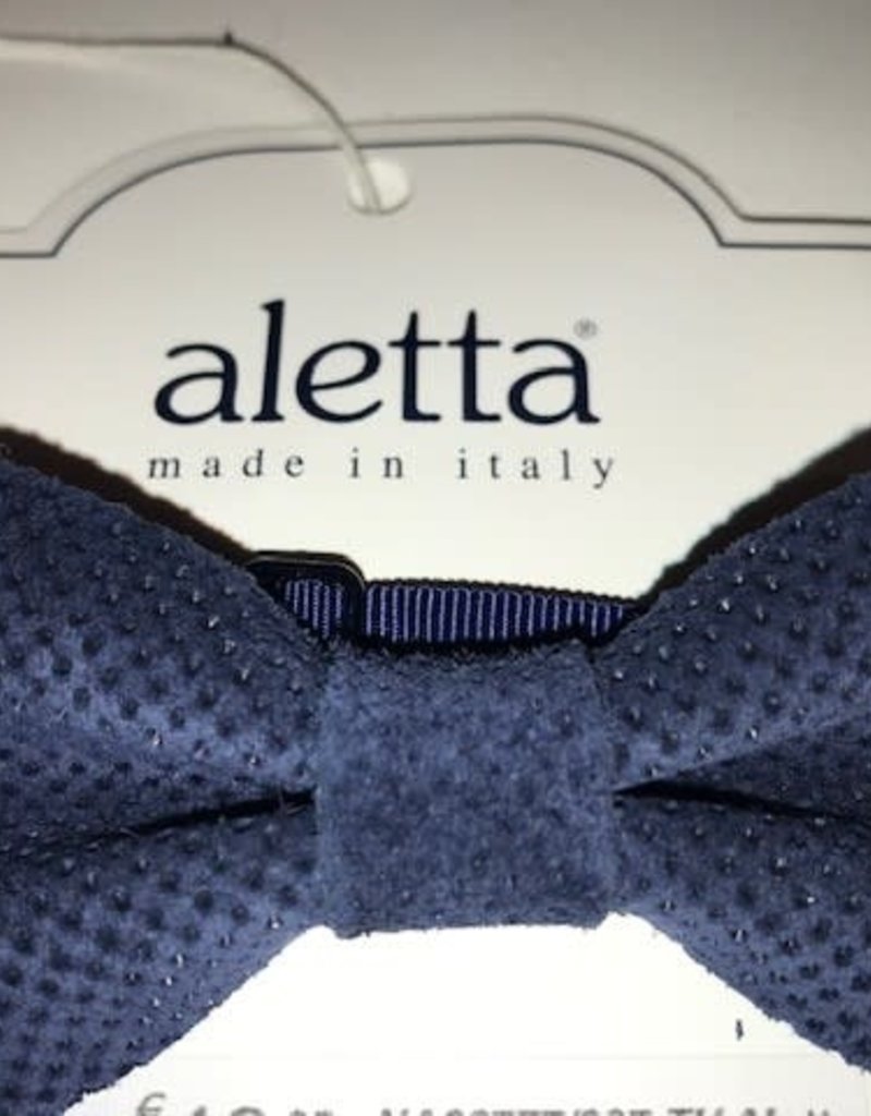 Aletta strik blauw donker