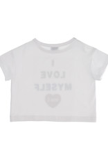 Monnalisa  T-shirt wit love myself