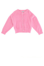 Monnalisa gilet pluche fuchsia