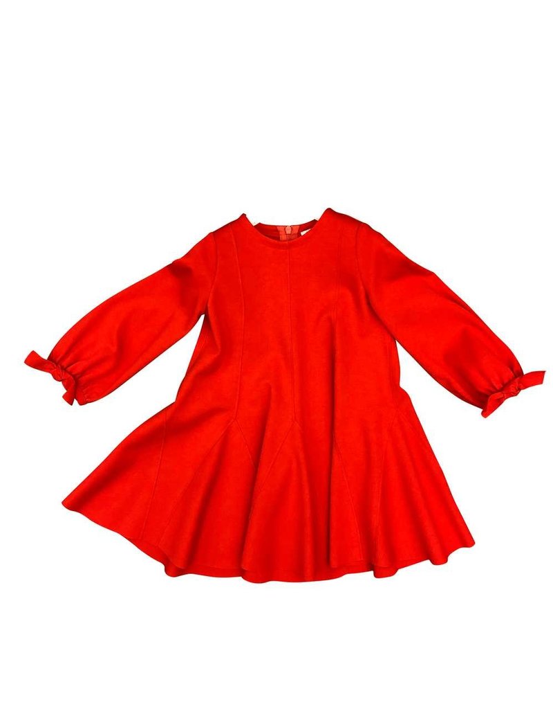 Il Gufo jurk rood