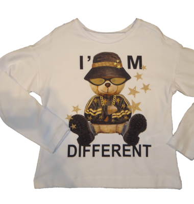 Elsy t-shirt wit i'm different