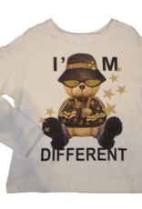 Elsy t-shirt zwart i'm different