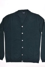 Dal Lago  cedric gilet donker groen (tailleert groot)
