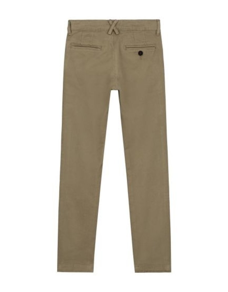 Scapa broek stretch katoen kaki/zand donker