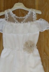 Linea Raffaelli jumpsuit met kant boven