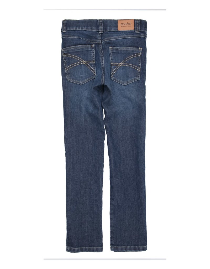 Gymp 5 pocket jeans  blauw