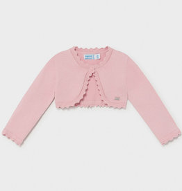 Mayoral basic gilet roze knoopje