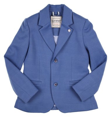 Gymp blazer mid blauw kastor