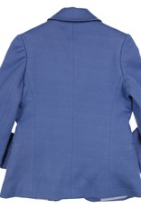 Gymp blazer mid blauw kastor