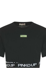 Pinko Up t-shirt sweat km zwart