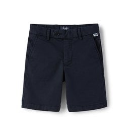 Il gufo bermuda basis chino blauw