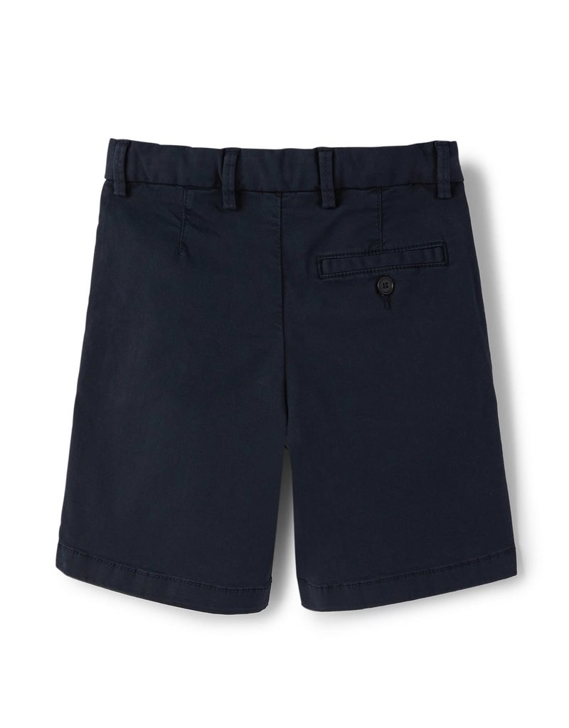 Il gufo bermuda basis chino blauw