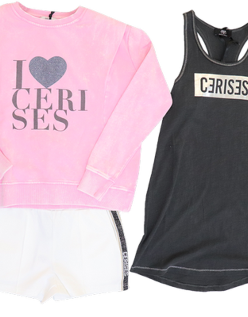 Le temps des cersies sweater roze hart