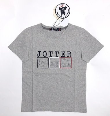 JOTT T-shirt grijs Jotter