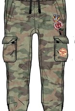 Guess cargo broek camouflage opzetzakken