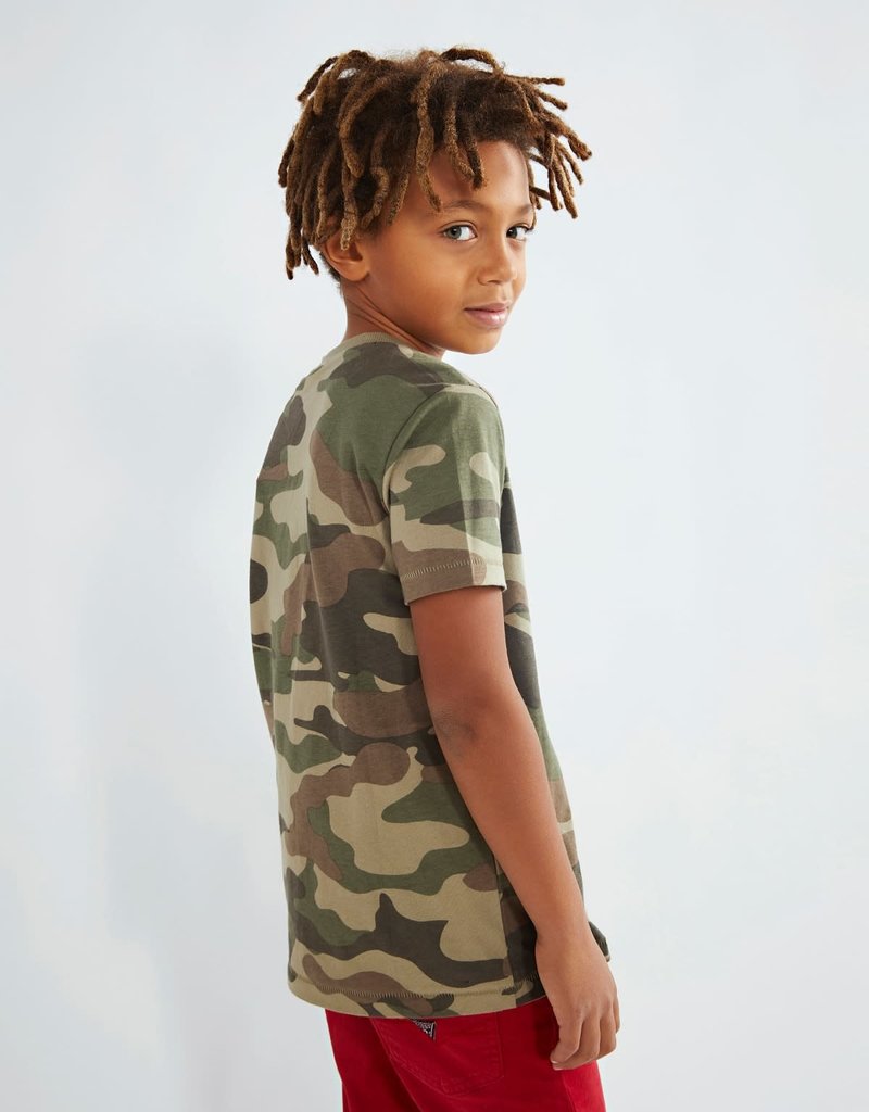 Guess T-shirt km allover camouflage