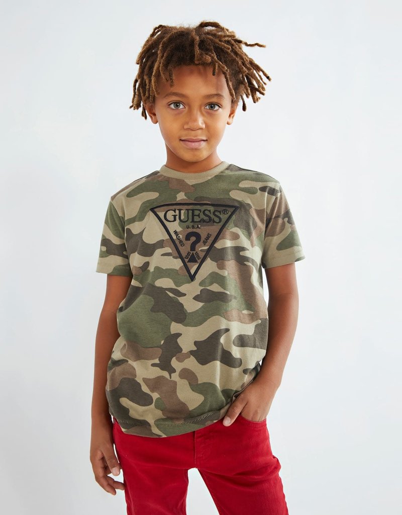 Guess T-shirt km allover camouflage