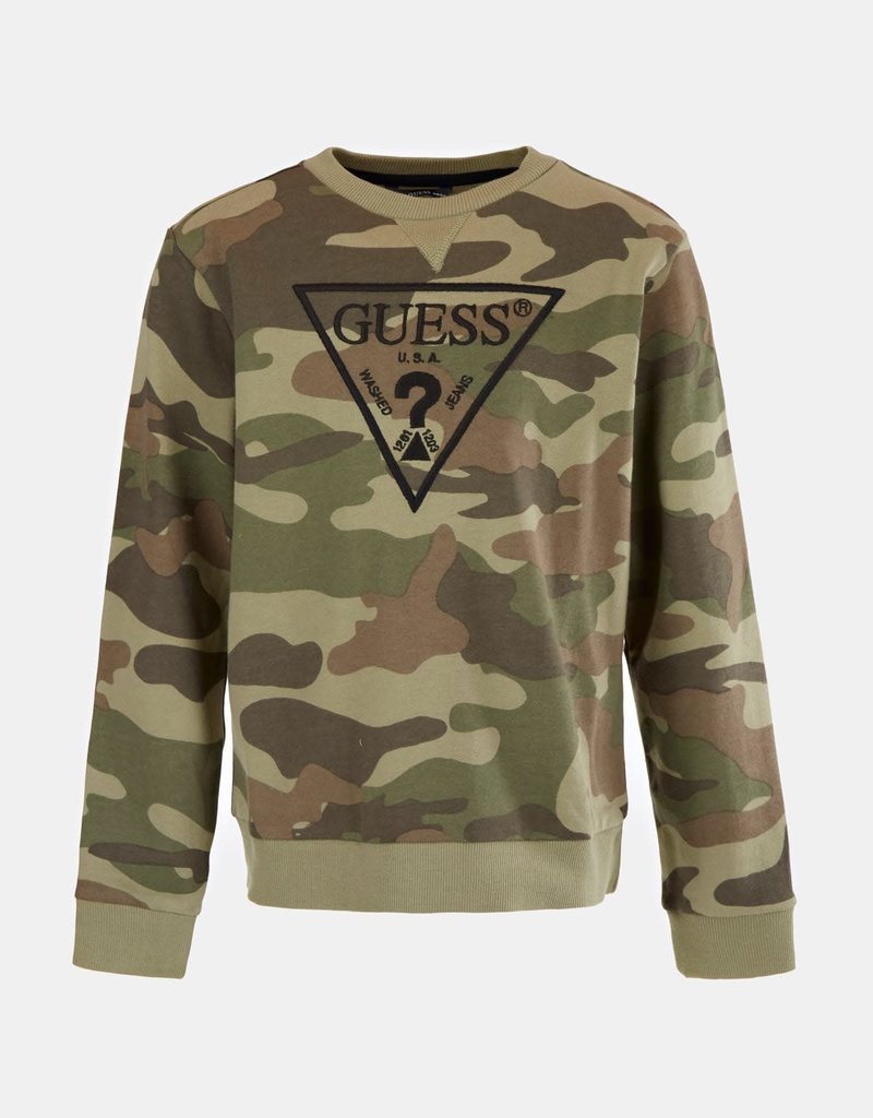 Guess swaeater allover camouflage