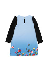 Monnalisa jurk zwart en blauw girl