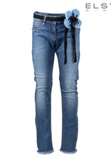 Elsy a blauwe  jeans broek