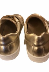 Andanines goud sneaker velcro glitter