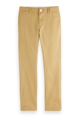 Scotch&Soda broek regular slim fit chino beige