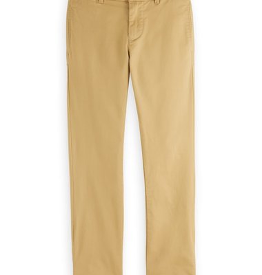 Scotch&Soda broek regular slim fit chino beige