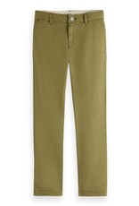 Scotch&Soda broek regular slim fit chino kaki