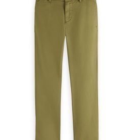 Scotch&Soda broek regular slim fit chino kaki