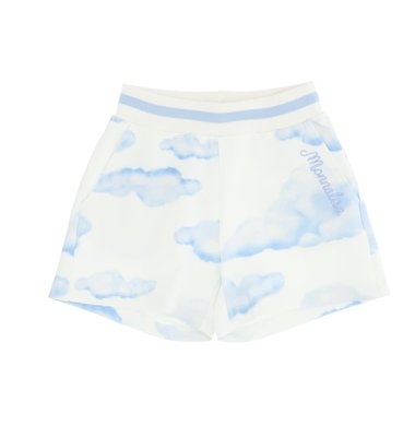 Monnalisa short steekzakken blauw wit