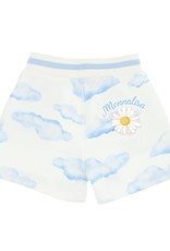 Monnalisa short steekzakken blauw wit