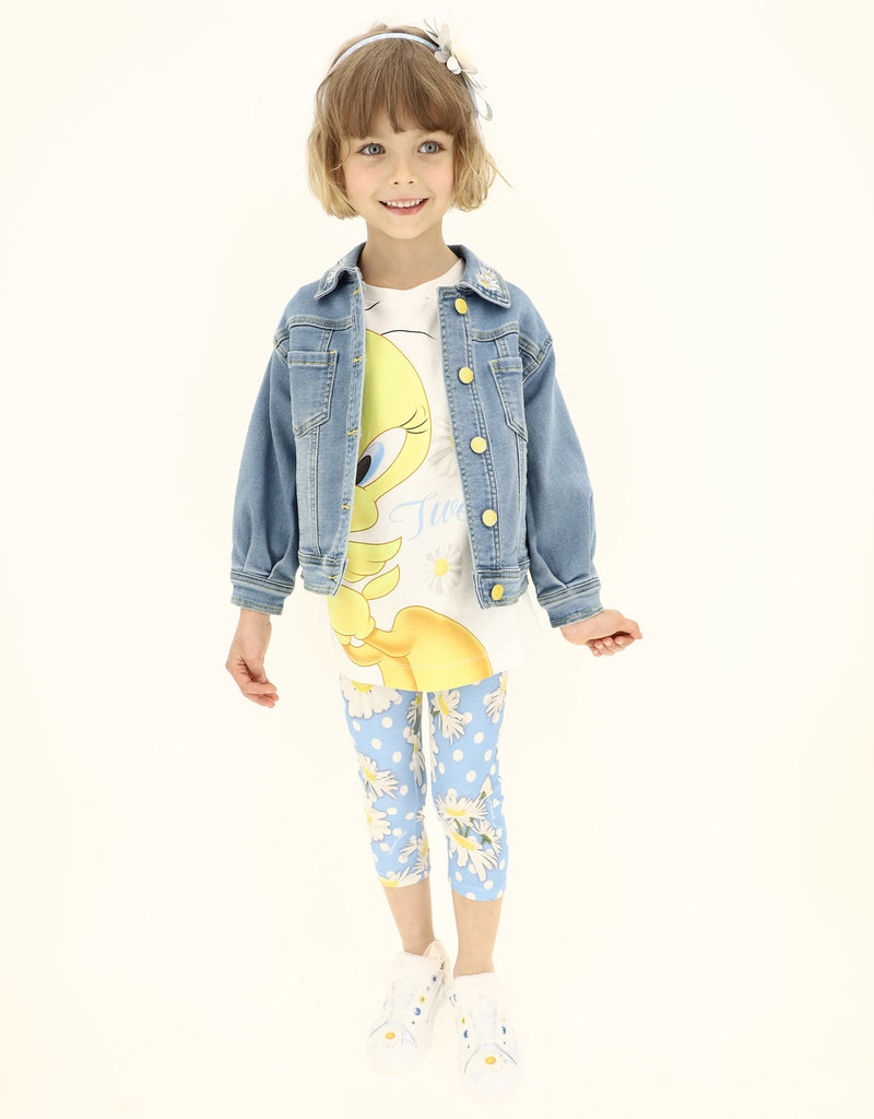 Monnalisa T-shirt tweety strik