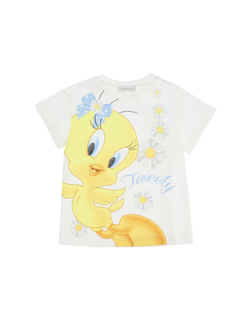 Monnalisa T-shirt tweety strik