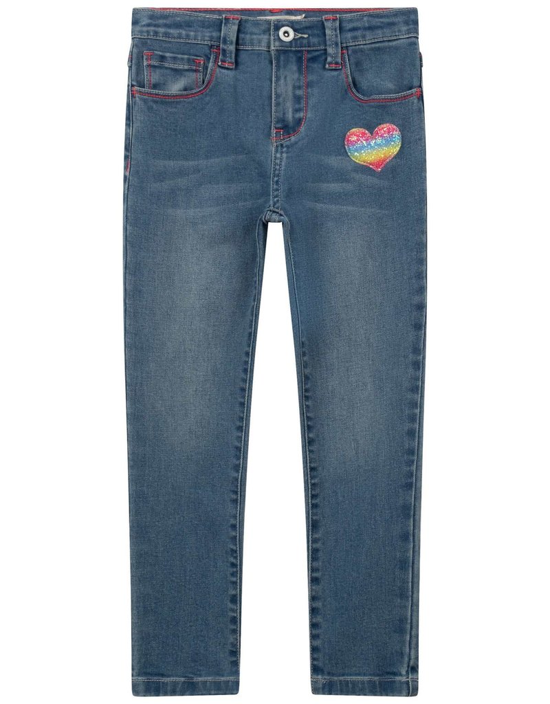 Billieblush jeans broek hartje candy kleuren
