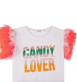 Billieblush T-shirt candy lover fluo mouw