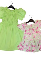 Pinko Up jurk print met groen