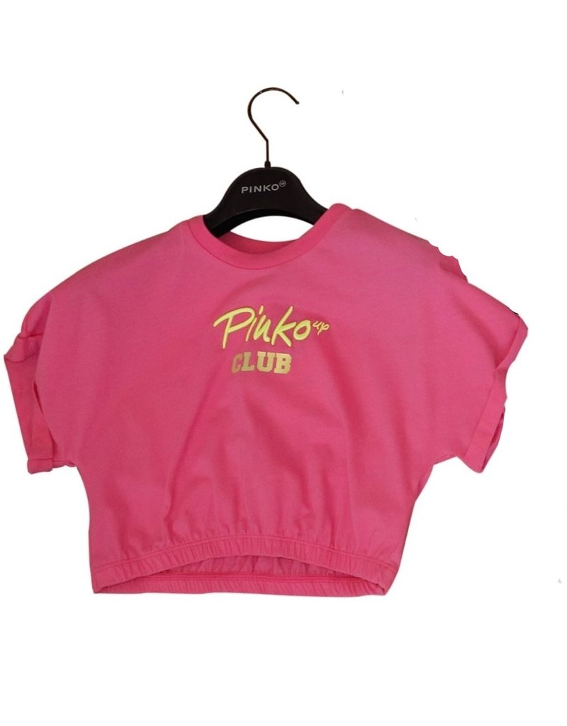 Pinko Up T-shirt fel roze