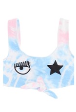 Chiara Ferragni bikini tie dye ster oog