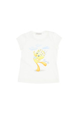 Monnalisa T-shirt ecru km tweety