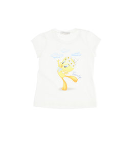 Monnalisa T-shirt ecru km tweety