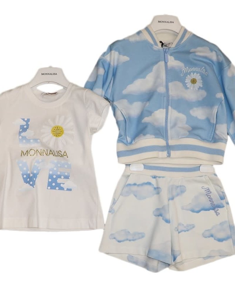 Monnalisa T-shirt ecru km tweety