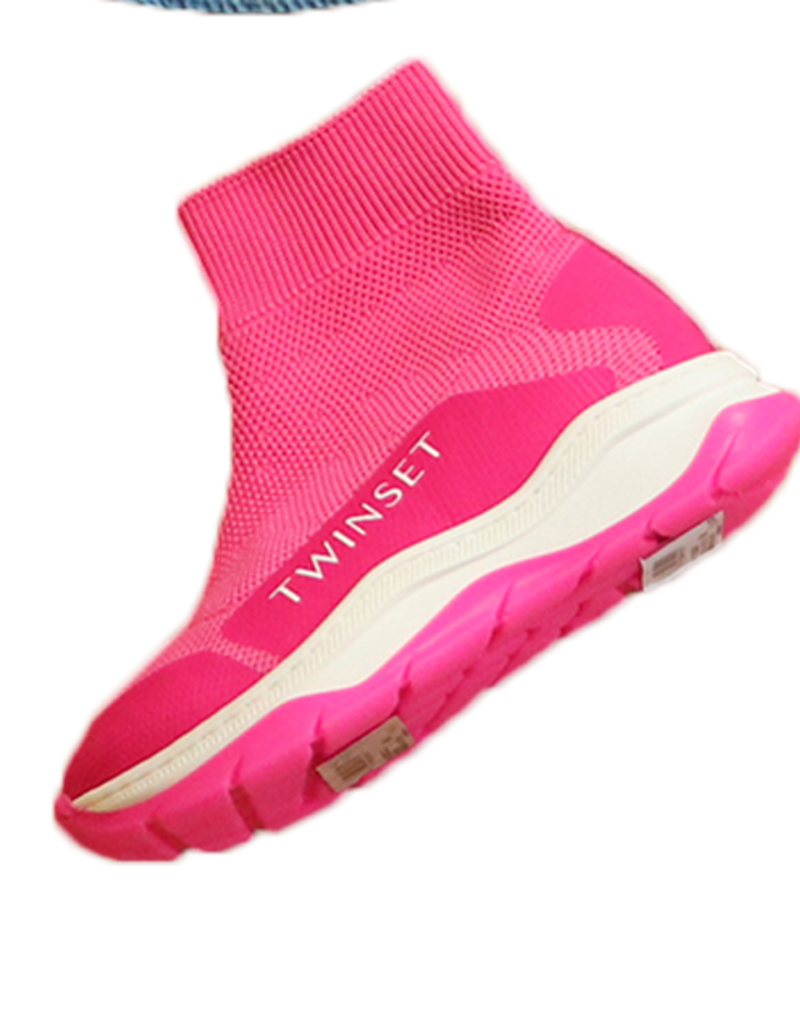 Twinset fluo pink laarsje