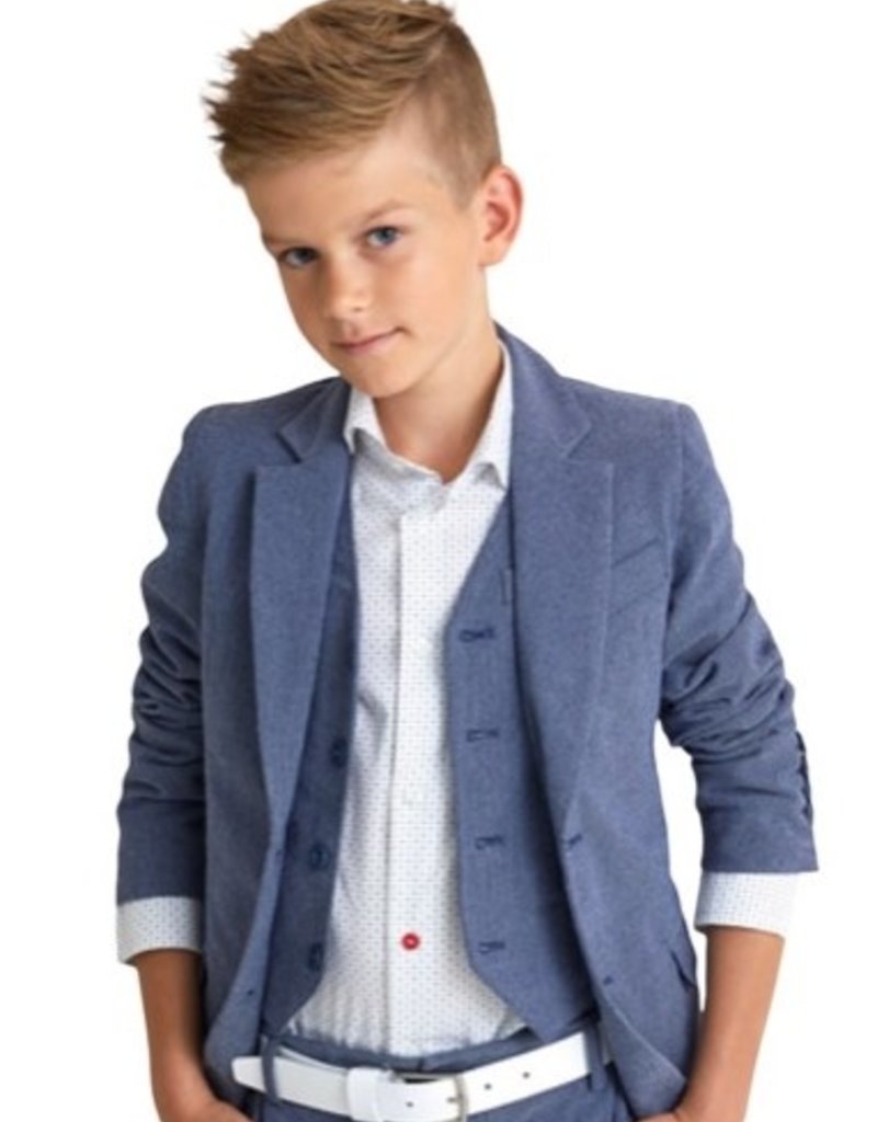 Red Limit blazer midblauw T4488