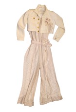 Barcarola jumpsuit nude beige