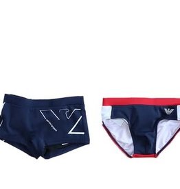 Armani zwembroek blauw rood