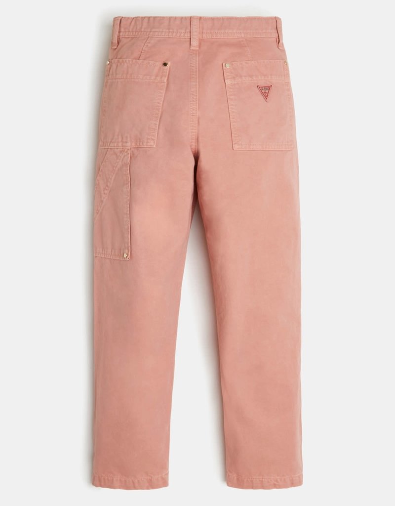 Guess oud roze broek in twill kwaliteit