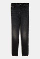 Guess zwarte skinny jeans broek stone washed