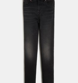 Guess zwarte skinny jeans broek stone washed