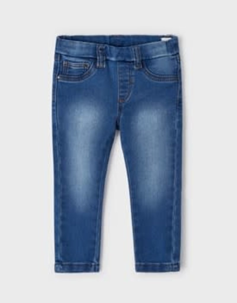 Mayoral basis mid blauwe jeansbroek