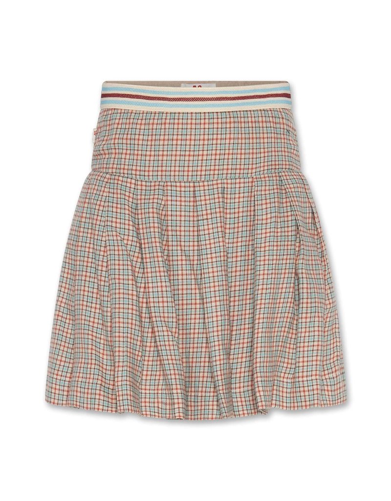 Ao76 sada red check skirt rood multi